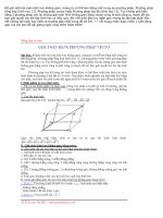 Tài liệu Giải toán bằng phương pháp vecto pdf