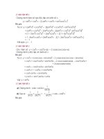 Gián án Bài đọc thêm