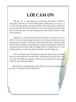 Một số giải pháp nhằm hoàn thiện công tác quản trị nhân sự tại công ty TNHH CN hung cheng VN 