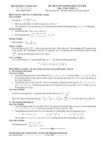Tài liệu Đề thi tuyển sinh ĐH năm 2010 môn Toán khối A docx