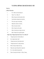 Vương đình chi đàm đẩu số