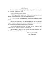 Nghiên cứu khả năng tạo phức của chì (II)với methyl thylmol xanh bằng phương pháp trắc quang và ứng dụng kết quả nghiên cứ xác định hàm lượng chì (II)trong nước ngầm 