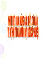 Bài giảng Bai 10 Thuc hanh Lap mach dien mot cong tac ba cuc dieu khien hai den