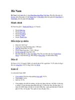 Tài liệu Hà Nam doc