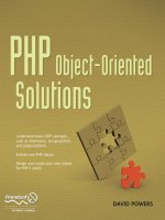 Tài liệu PHP Object - Oriented Solutions P1 doc