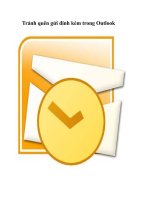 Tài liệu Tránh quên gửi đính kèm trong Outlook doc