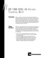 Tài liệu GR-1089 HDSL A3 VOLTAGE ppt