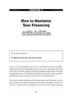 Tài liệu COMMERCIAL REAL ESTATE INVESTING Chapter 7-8 pdf