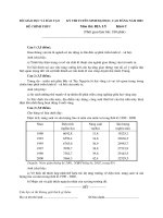 Tài liệu Đề thi tuyển sinh Đại học năm 2003 môn Địa docx