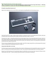 Bài giảng Mẹo dùng bàn phím thay mọi chức năng của chuột