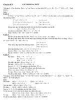 Bai tap Casio ve Xac dinh da thuc 