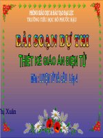 Gián án Cách đặt câu kể