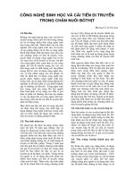 Tài liệu Nâng cao các kỹ năng về di truyền, sinh sản và lai tạo giống bò thịt nhiệt đới- chương 26 docx