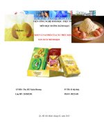 Cấu trúc hệ keo và vai trò trong các sản phẩm kẹo 