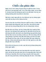 Tài liệu Chiếc cầu phúc đức docx