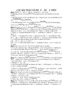 Tài liệu Các bài toán có phản ứng ưu tiên doc