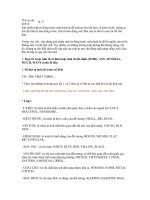 Bài giảng thứ tự các tính từ