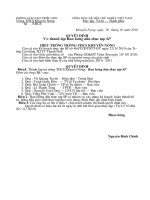 Gián án QĐ thực tập SP