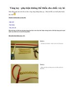 Tài liệu Vòng tay - phụ kiện không thể thiếu cho chiếc váy hè ppt