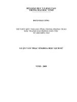 Trí thức đức thọ (hà tĩnh) trong phong trào đấu tranh giải phóng dân tộc từ năm 1885 đến 1945 