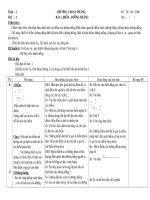 Bài giảng Giáo án HH tiết 1