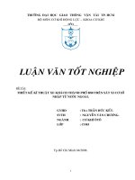 ĐỒ án THIẾT kế kĩ THUẬT XE KHÁCH THÀNH PHỐ b80 TRÊN sát XI cơ sở NHẬP từ nước NGOÀI 