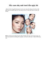 Tài liệu Sắc cam nhẹ mát tươi tắn ngày hè pdf