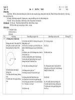 Bài soạn Giáo án HH tiết 25;26;27