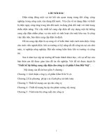 Thiết kế hệ thống cung cấp điện cho công ty cổ phần gốm đất việt 