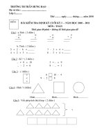 Gián án DE THI CUOI KY I NAM HOC 2010 -2011