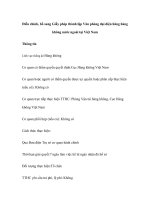 Tài liệu Điều chỉnh, bổ sung Giấy phép thành lập Văn phòng đại diện hãng hàng không nước ngoài tại Việt Nam docx