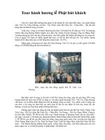 Tài liệu Tour hành hương lễ Phật hút khách pptx
