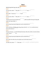 Gián án Violimpic vòng 1 đến vòng 3