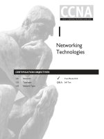 Tài liệu Networking Technologies docx