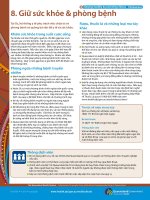 Tài liệu Giữ gìn sức khỏe và phòng bệnh pdf