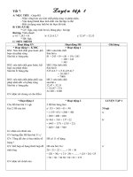 Tài liệu Toán lớp 6_ Tiết 7 pdf