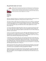 Tài liệu Bí quyết kinh doanh của Toyota ppt