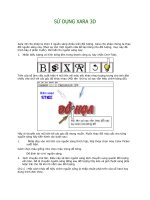 Tài liệu Sử dụng XARA phần 6 ppt