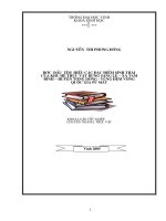 Bước đầu tìm hiểu các đặc điểm sinh thâi của khu hệ thực vật rừng săng lẻ   xã tam đình   huyện tương dương   vùng đệm vườn quốc gia pù mát 