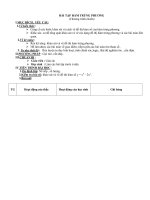 Tài liệu BÀI TẬP HÀM TRÙNG PHƯƠNG ppt