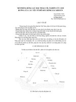 Tài liệu Mô phỏng động lực học pháo cối, nghiên cứu ảnh hưởng của các yếu tố đến độ chính xác khi bắn ppt