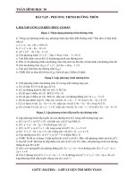 4  bài tập   ĐƯỜNG TRÒN 