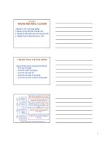 Tài liệu CHƯƠNG 2: NHỮNG NGUYÊN LÝ CƠ BẢN pptx