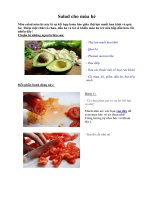 Tài liệu Salad cho mùa hè docx