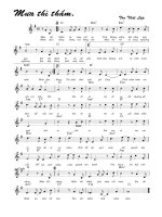 Tài liệu Bài hát mưa thì thầm - Tôn Thất Lập (lời bài hát có nốt) pdf