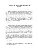 Tài liệu Cấu trúc dữ liệu trong hệ thống truyền hình cáp kỹ thuật số docx