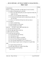 LẬP PHƯƠNG ÁN XUẤT KHẨU HÀNG GIÀY DA CỦA CÔNG TY CỔ PHẦN GIÀY DA XUẤT KHẨU LUMA