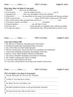 Bài giảng test 15m- từng điểm ngữ pháp riêng biệt