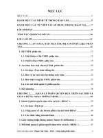 Sử dụng công nghệ RBAC và Smart Certificate trong hệ cơ sở dữ liệu phân tán