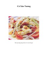 Tài liệu Cá Xào Tương docx